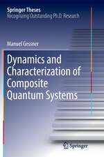 Dynamics and Characterization of Composite Quantum Systems