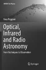 Optical, Infrared and Radio Astronomy: From Techniques to Observation