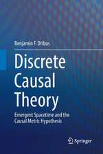 Discrete Causal Theory: Emergent Spacetime and the Causal Metric Hypothesis