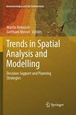 Trends in Spatial Analysis and Modelling: Decision-Support and Planning Strategies