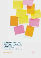 Managing the Psychological Contract: Employee Relations in South Asia