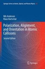 Polarization, Alignment, and Orientation in Atomic Collisions