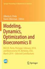 Modeling, Dynamics, Optimization and Bioeconomics II: DGS III, Porto, Portugal, February 2014, and Bioeconomy VII, Berkeley, USA, March 2014 - Selected Contributions