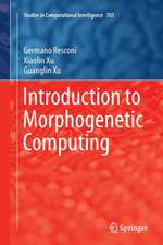 Introduction to Morphogenetic Computing