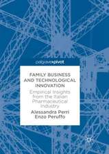 Family Business and Technological Innovation: Empirical Insights from the Italian Pharmaceutical Industry