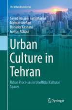 Urban Culture in Tehran: Urban Processes in Unofficial Cultural Spaces