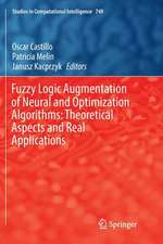 Fuzzy Logic Augmentation of Neural and Optimization Algorithms: Theoretical Aspects and Real Applications