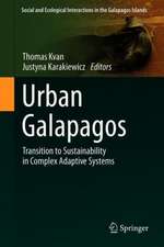 Urban Galapagos: Transition to Sustainability in Complex Adaptive Systems