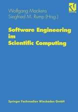 Software Engineering im Scientific Computing: Beiträge eines Workshops in Hamburg 6.–8. Juni 1995