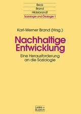 Nachhaltige Entwicklung: Eine Herausforderung an die Soziologie