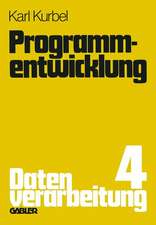 Programmentwicklung: Datenverarbeitung