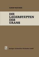 Die Lagerstätten des Urans