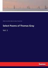 Select Poems of Thomas Gray