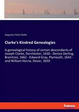 Clarke's Kindred Genealogies