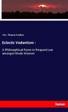 Eclectic Vedantism -