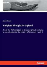 Religious Thought in England