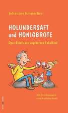 Holundersaft und Honigbrote