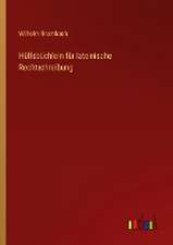 Hülfsbüchlein für lateinische Rechtschreibung