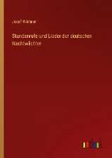 Stundenrufe und Lieder der deutschen Nachtwächter