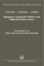 Logos - Logik - Lyrik