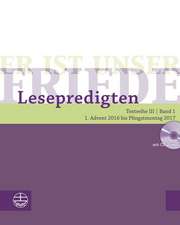 Er ist unser Friede. Lesepredigten Textreihe III/Bd. 1 - Broschur + CD