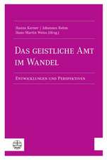 Das geistliche Amt im Wandel