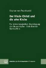 Der Friede Christi und die eine Kirche