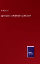 Sprenger's Geschichte der Stadt Hameln