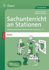 Sachunterricht an Stationen Spezial Sinne