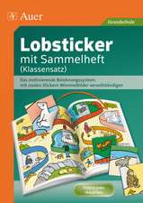 Lobsticker mit Sammelheft (Klassensatz, 20 Hefte)