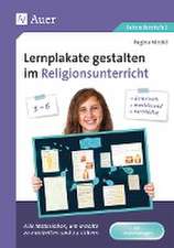 Lernplakate gestalten im Religionsunterricht 5-6