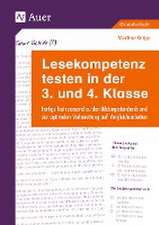 Lesekompetenz testen in der 3. und 4. Klasse