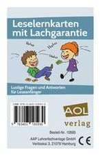 Leselernkarten mit Lachgarantie