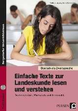 Einfache Texte zur Landeskunde lesen und verstehen