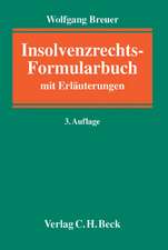 Insolvenzrechts-Formularbuch