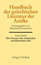 Handbuch der griechischen Literatur der Antike