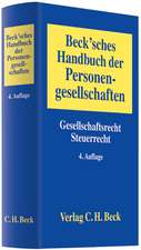 Beck'sches Handbuch der Personengesellschaften