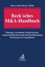 Beck'sches M&A-Handbuch