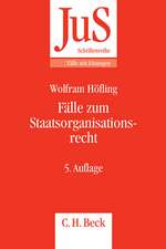 Fälle zum Staatsorganisationsrecht