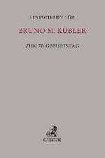 Festschrift für Bruno M. Kübler zum 70. Geburtstag