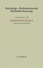 Rechtslage - Rechtserkenntnis - Rechtsdurchsetzung