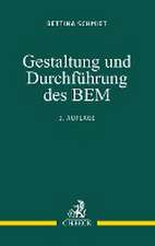 Gestaltung und Durchführung des BEM