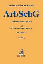 Arbeitsschutzgesetz