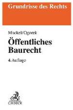 Öffentliches Baurecht