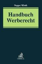 Handbuch Werberecht