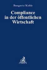 Compliance in der öffentlichen Wirtschaft