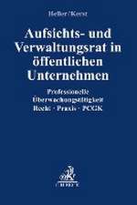 Aufsichts- und Verwaltungsrat im öffentlichen Unternehmen