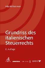 Grundriss des italienischen Steuerrechts