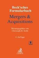 Beck'sches Formularbuch Mergers & Acquisitions