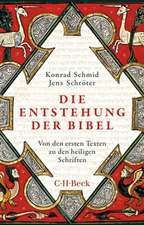 Die Entstehung der Bibel